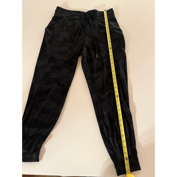 Lululemon gray camouflage stretch High-Rise Joggers full length heritage 10 - Picture 6 of 8